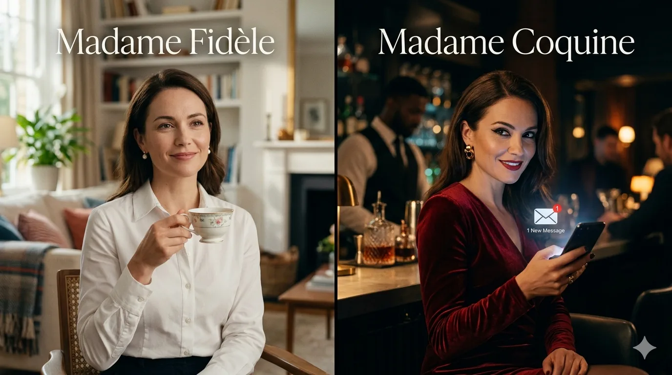 L’infidélité au féminin : les secrets bien gardés de Madame Fidèle et Madame Coquine 1 madame coquine